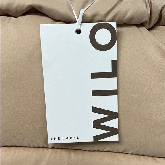 Wilo The Label | Taupe Scrunch Top Tote Bag - Picture 3 of 8